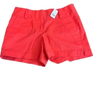 Ann Taylor Loft Short Womens 0 Pink Sakura Riviera 4" Inseam Shorts Summer NEW